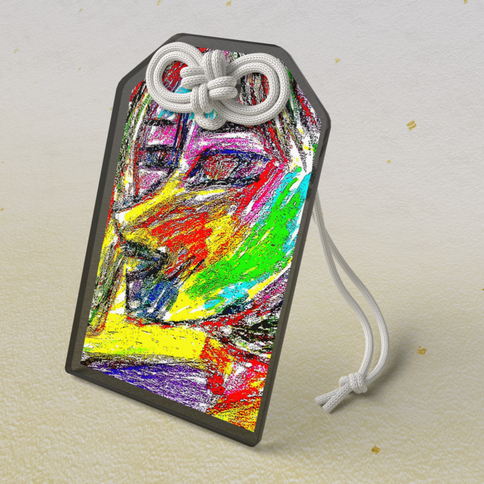 アクリルお守り - 50 × 80mm(8)