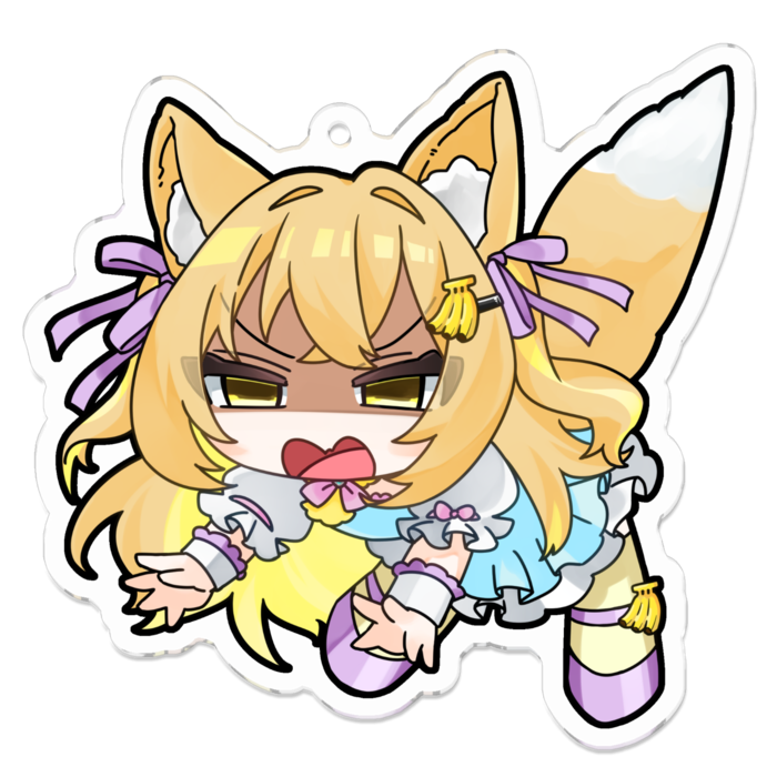 アクリルキーホルダー - 70 x 70 (mm)