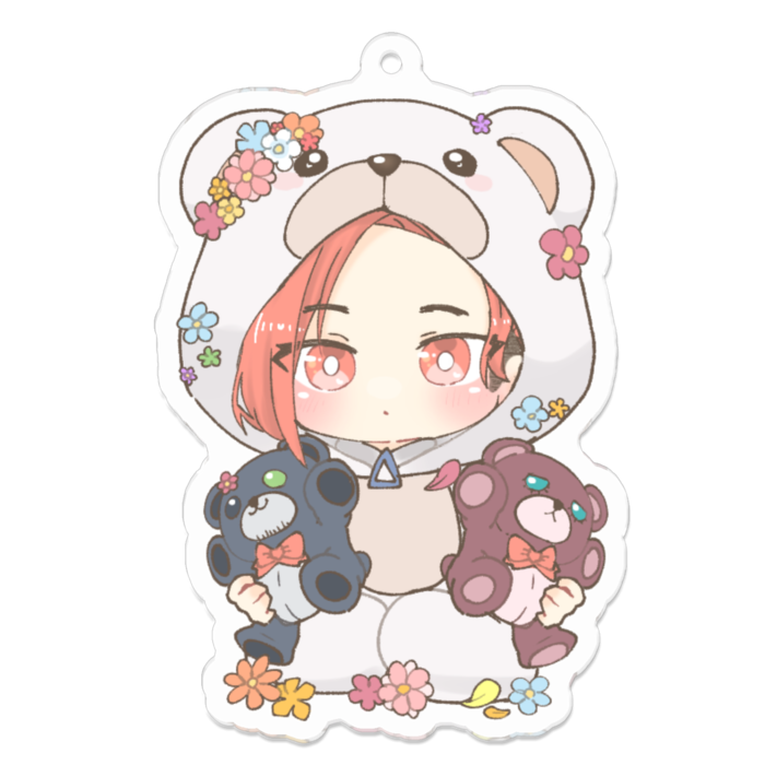 アクリルキーホルダー - 70 x 70 (mm)