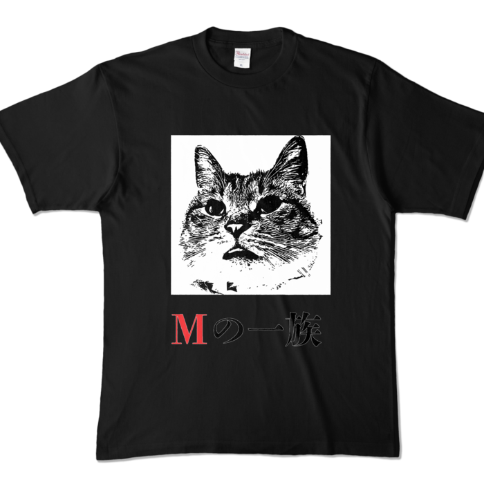 カラーTシャツ - XL - ブラック (濃色)