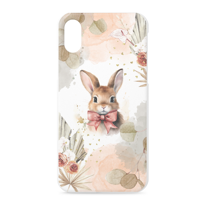 4.オレンジ iPhoneケース - iPhone XS / X - 正面印刷のみ(3)