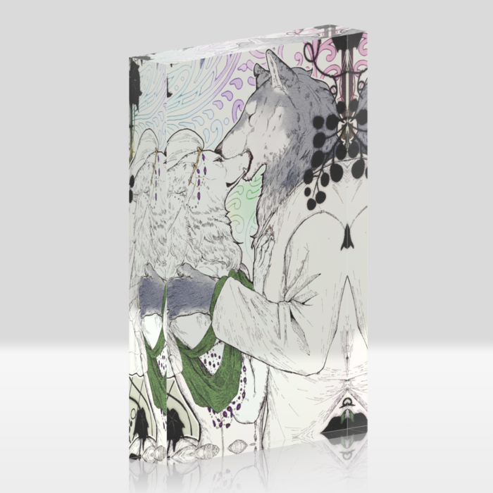 アクリルブロック - 100x148mm