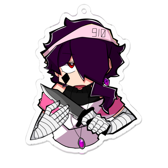 アクリルキーホルダー - 70 x 70 (mm)