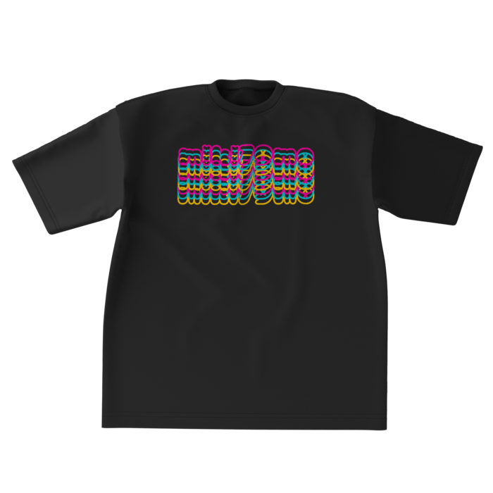 ビッグシルエットTシャツ - XL - ブラック