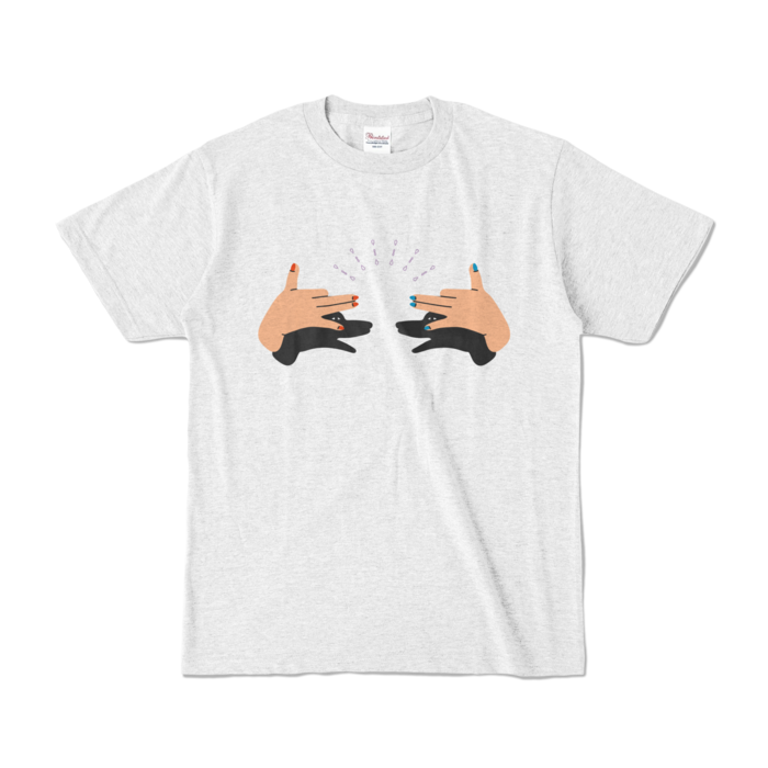 カラーTシャツ - S - アッシュ (淡色)