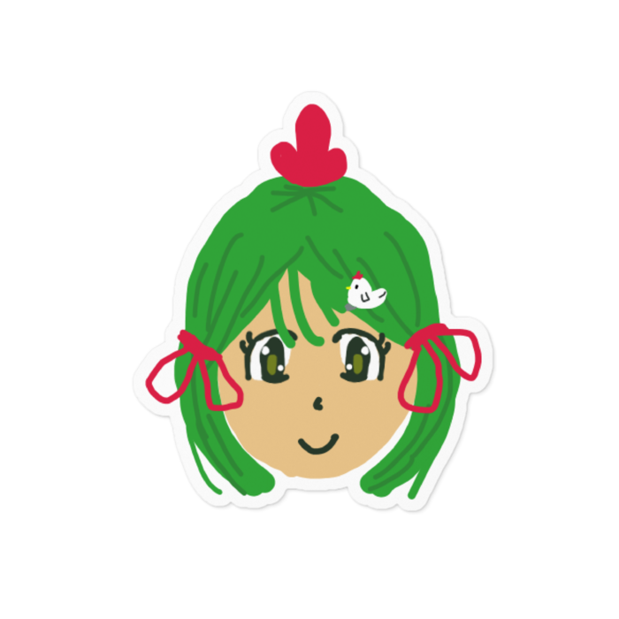 ステッカー - 100 x 100 (mm)