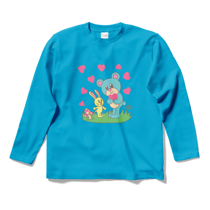 ロングスリーブTシャツ - S - ターコイズ