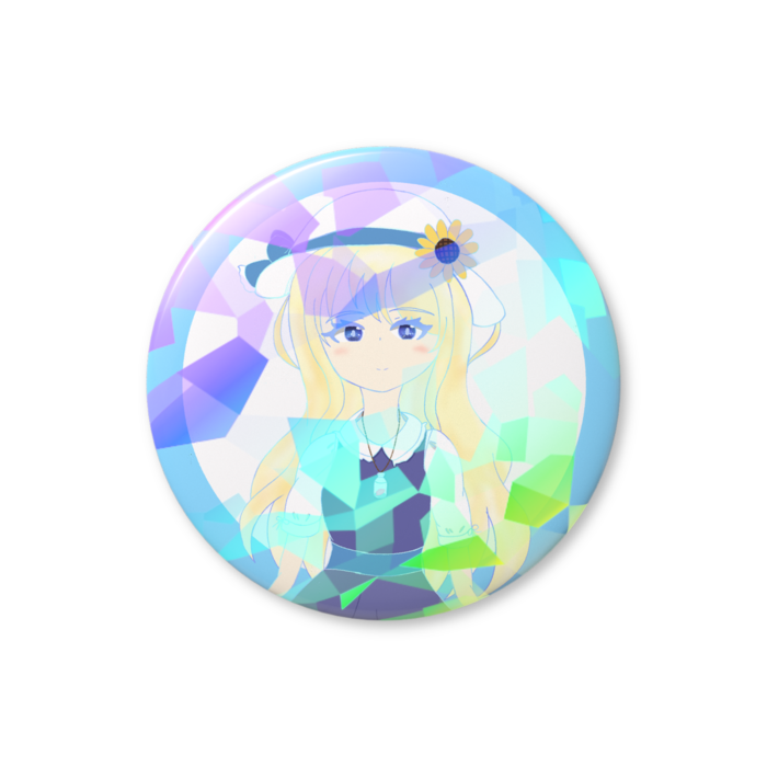 ホログラム缶バッジ - 44mm