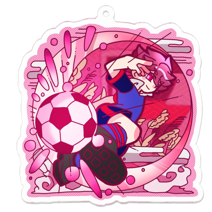 アクリルキーホルダー - 70 x 70 (mm)