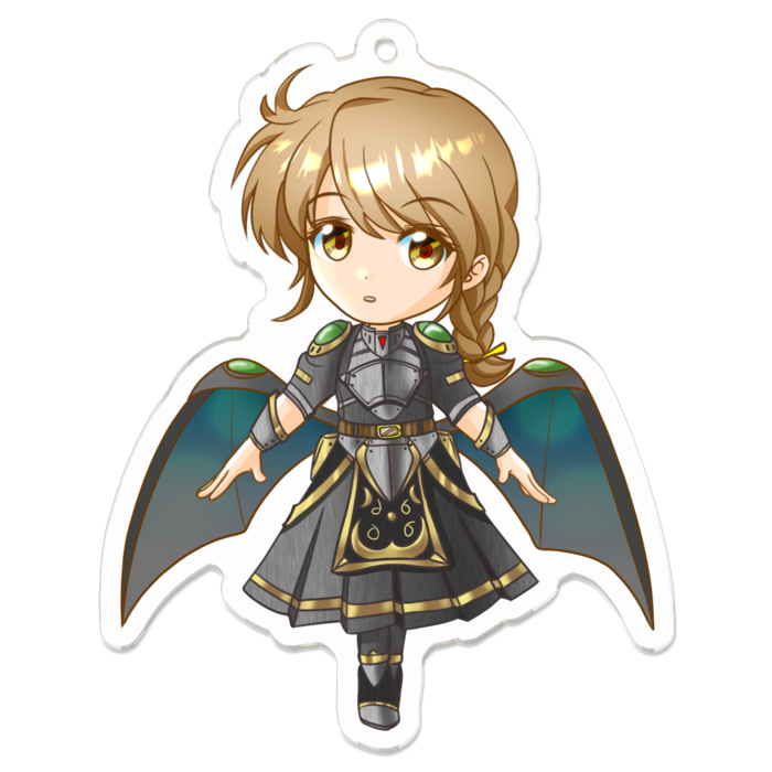 アクリルキーホルダー - 70 x 70 (mm)