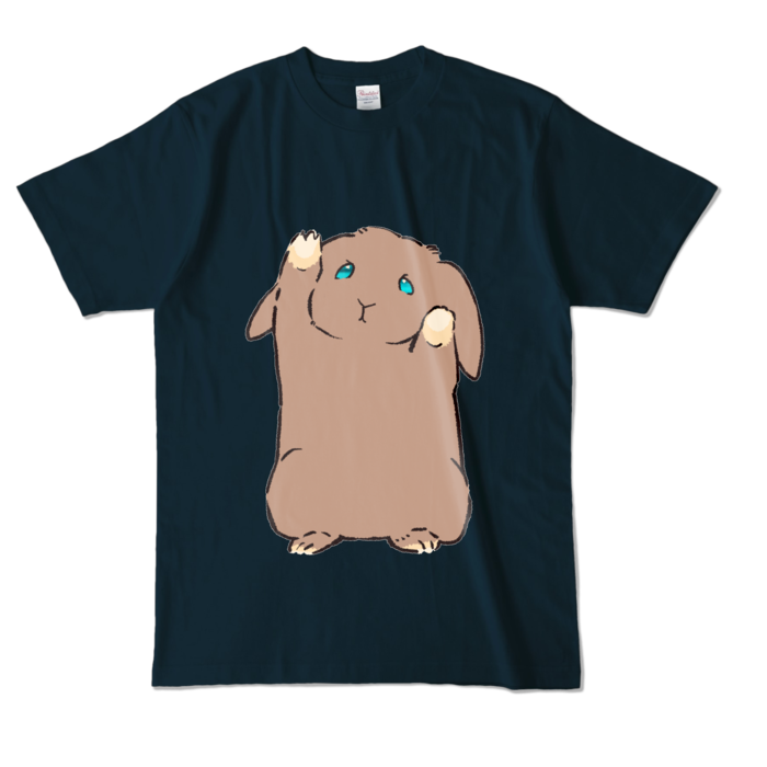 カラーTシャツ - L - ネイビー (濃色)