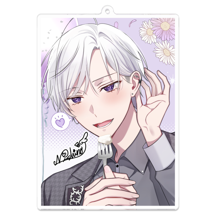 アクリルキーホルダー - 100 x 100 (mm)