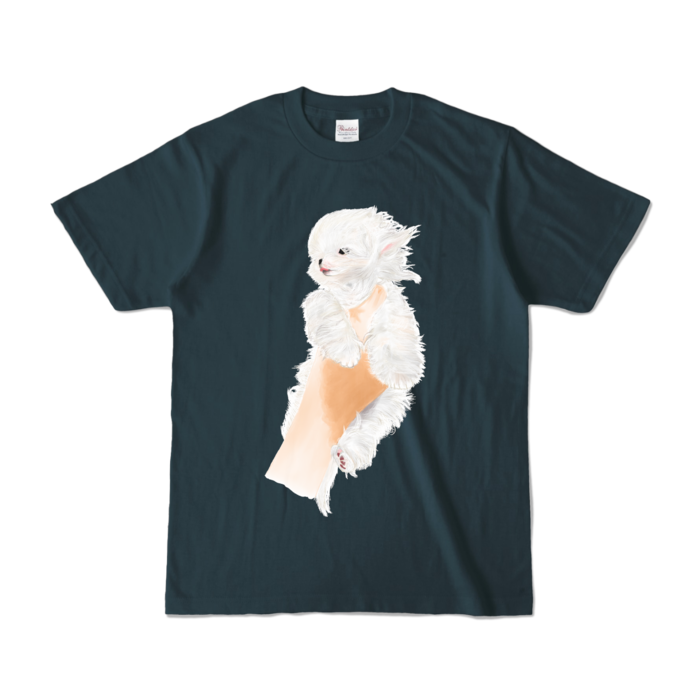 カラーTシャツ - S - デニム (濃色)