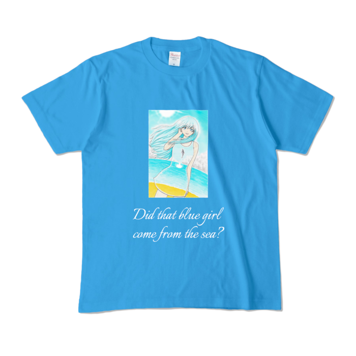カラーTシャツ - M - ターコイズ (濃色)