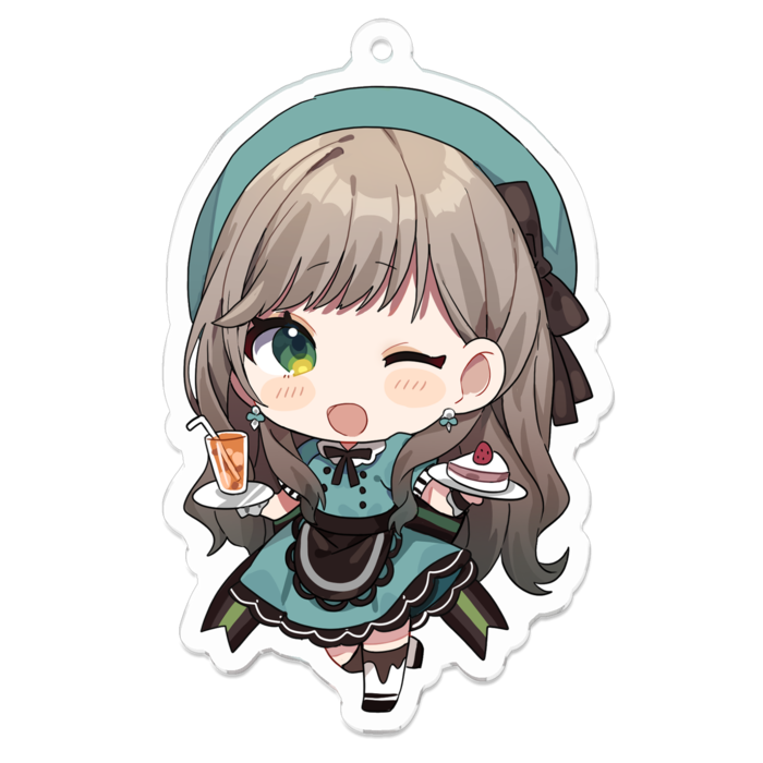 アクリルキーホルダー - 70 x 70 (mm)