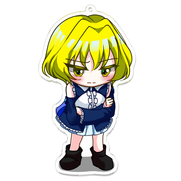 アクリルキーホルダー - 100 x 100 (mm)