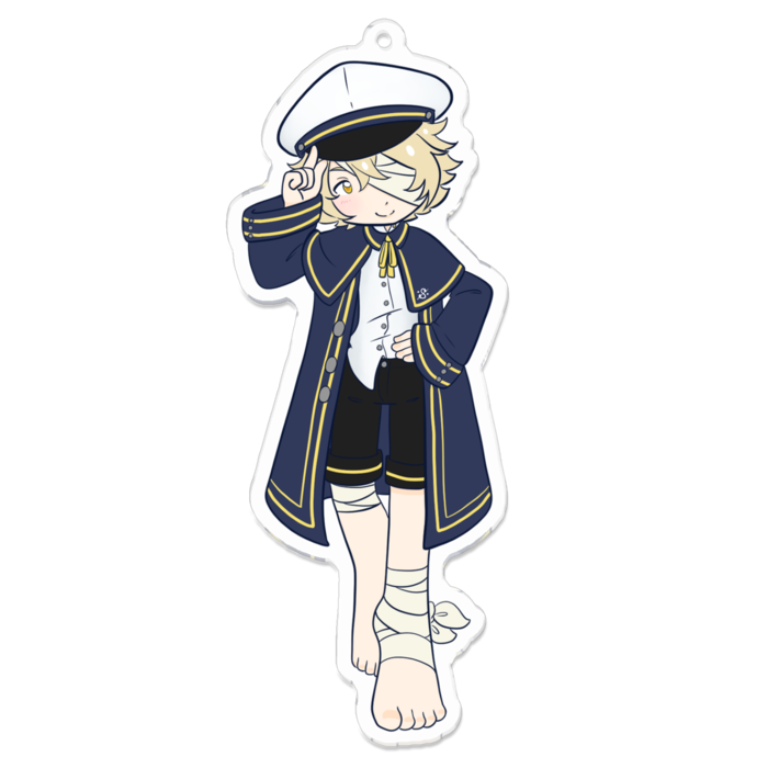 アクリルキーホルダー（コーティング） - 100 x 100 (mm)