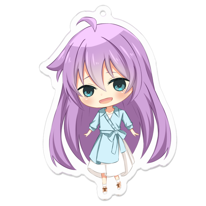 アクリルキーホルダー - 70 x 70 (mm)