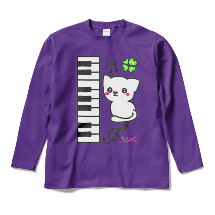 ロングスリーブTシャツ - M - パープル