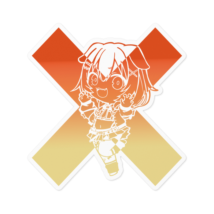 ステッカー - 100 x 100 (mm)