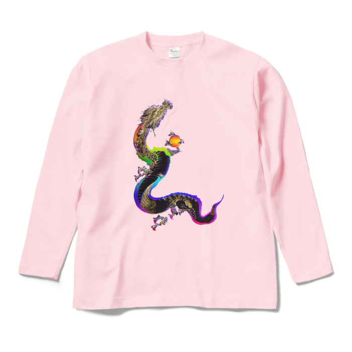 ロングスリーブTシャツ - M - ライトピンク