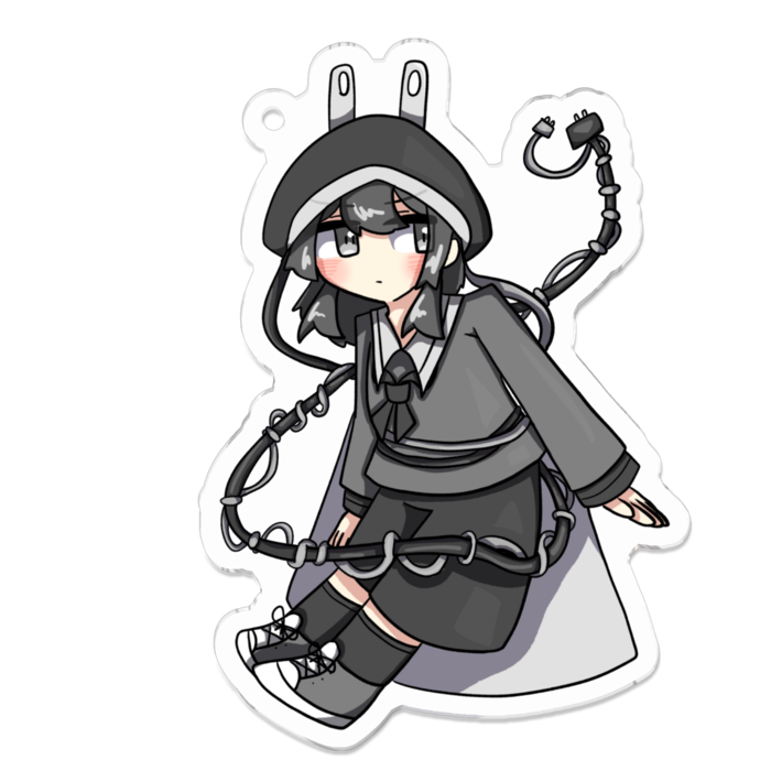 アクリルキーホルダー - 70 x 70 (mm)