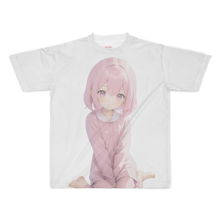フルグラフィックTシャツ - XL - 正面印刷のみ
