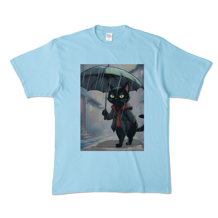 カラーTシャツ - XL - ライトブルー (淡色)