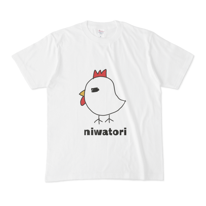 にわとりTシャツ - たまぽよ - BOOTH