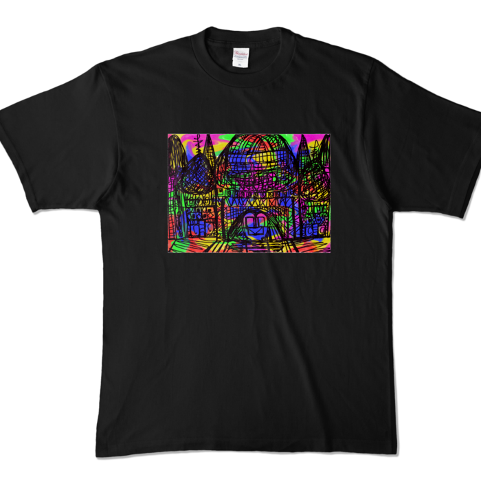 カラーTシャツ - XL - ブラック (濃色)