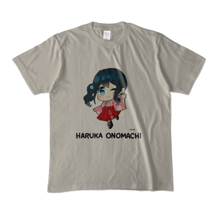 小野町春香_オリジナルTシャツ2025　シルバーグレーM