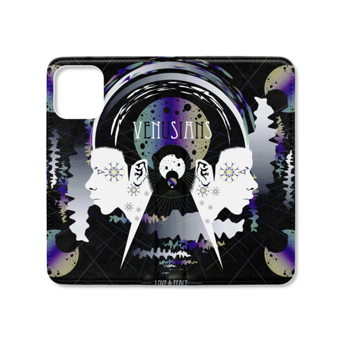 手帳型iPhoneケース（ベルトなし） - iPhone12 ProMax - ストラップ穴 なし