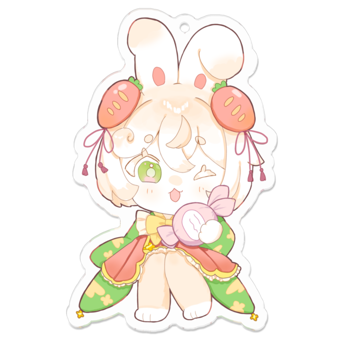 アクリルキーホルダー - 70 x 70 (mm)