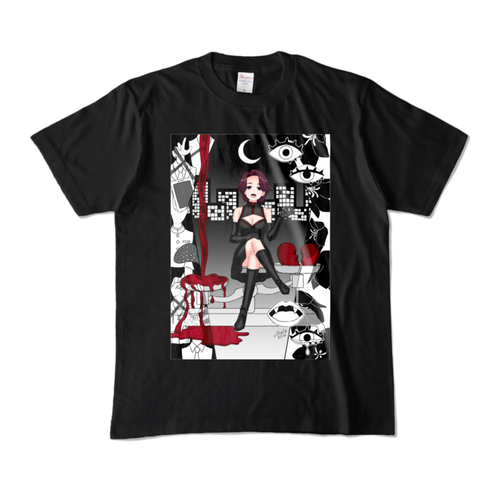 カラーTシャツ - M - ブラック (濃色)