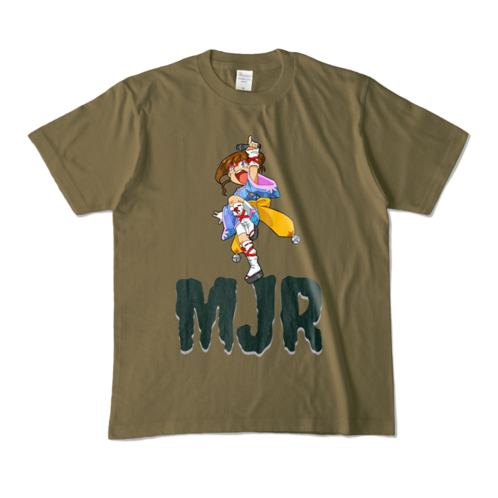 カラーTシャツ - M - オリーブ (濃色)