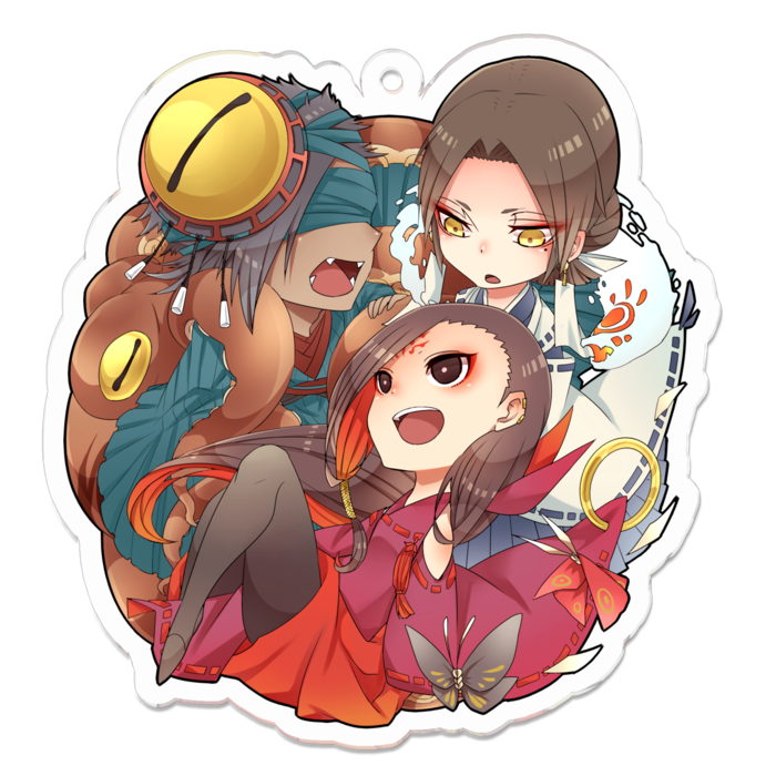 アクリルキーホルダー - 70 x 70 (mm)