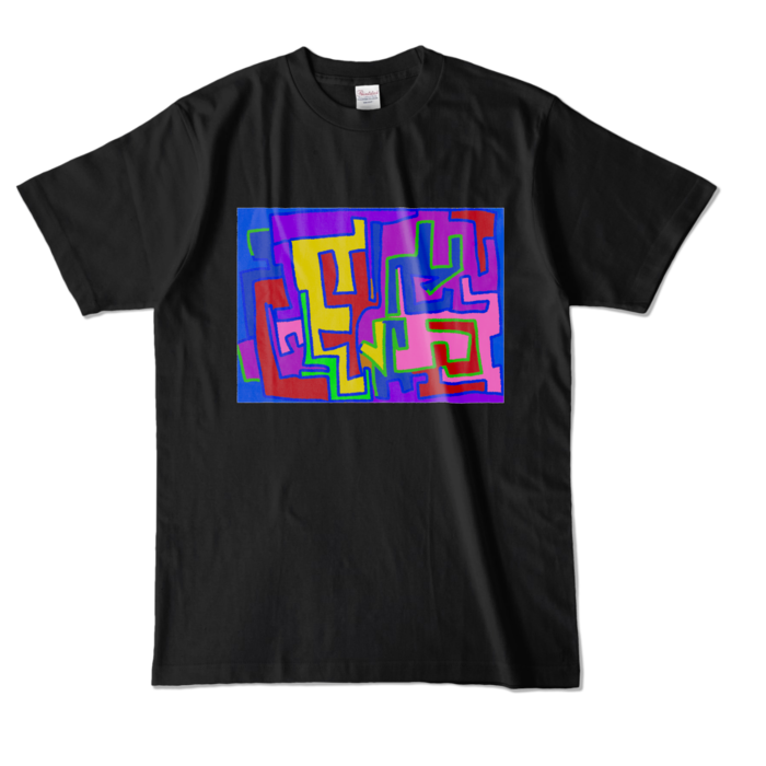 カラーTシャツ - L - ブラック (濃色)