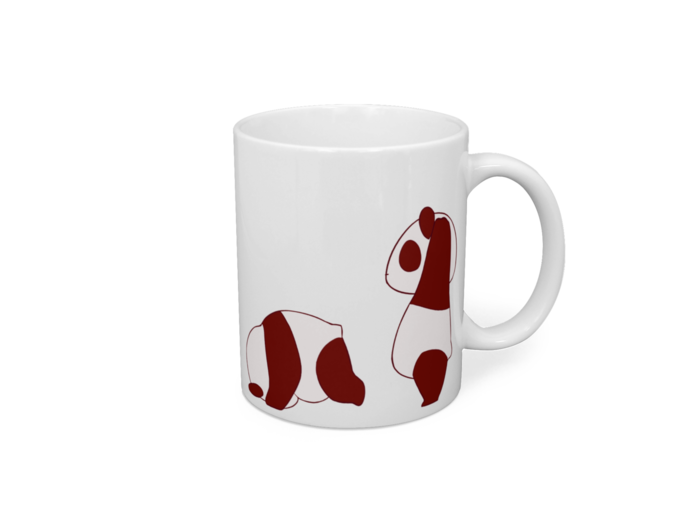 マグカップ - 直径 8 cm / 高さ 9.5 cm