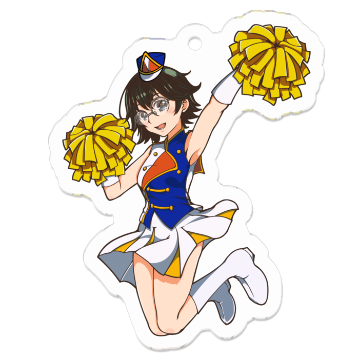 アクリルキーホルダー 高さ約5cm