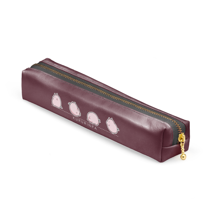 ペンケース - 20 x 4 x 4cm - ブラック