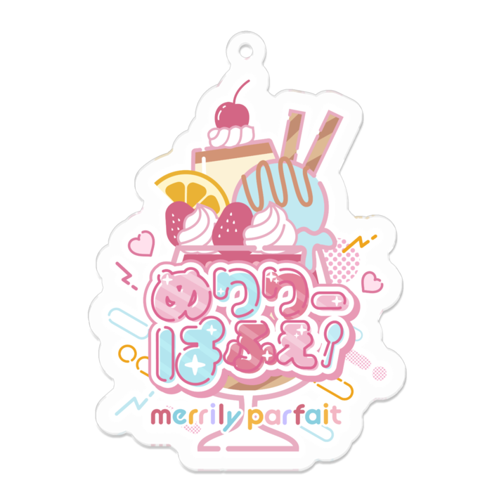 アクリルキーホルダー - 70 x 70 (mm)