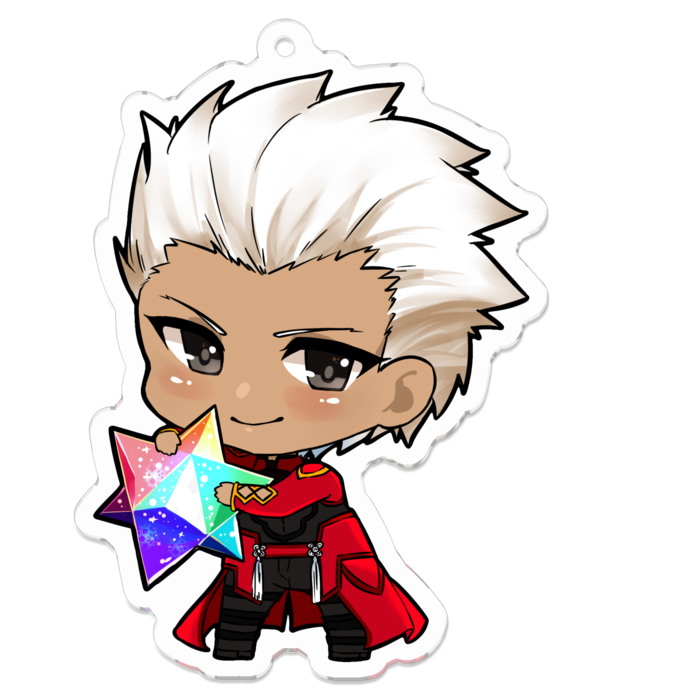 アクリルキーホルダー - 70 x 70 (mm)