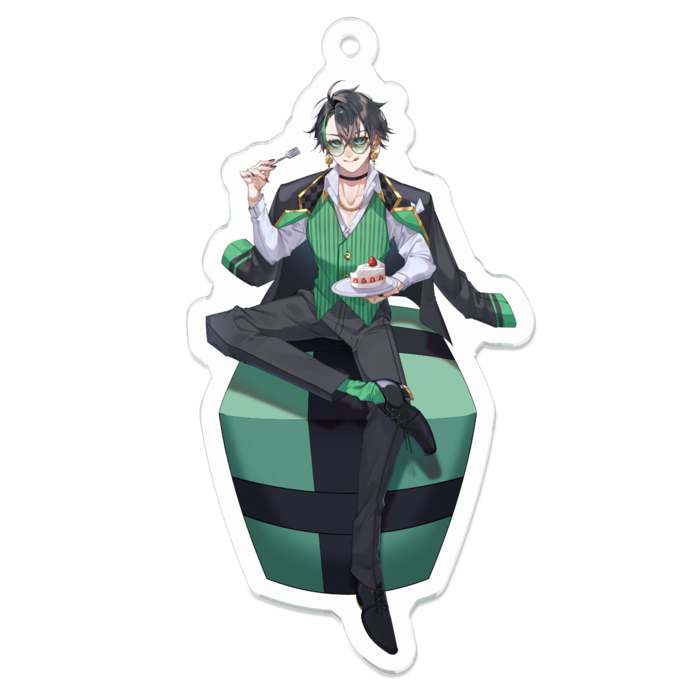 アクリルキーホルダー - 70 x 70 (mm)