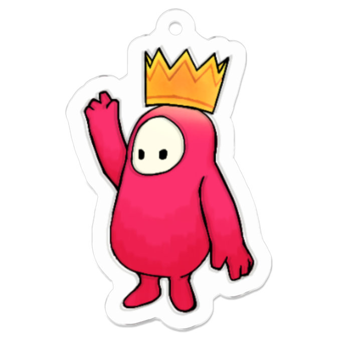 アクリルキーホルダー（コーティング） - 50 x 50 (mm)