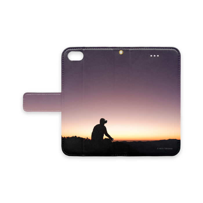 手帳型iPhoneケース - iPhone 7 / 8 / SE(第2・第3世代) - ストラップ穴 あり