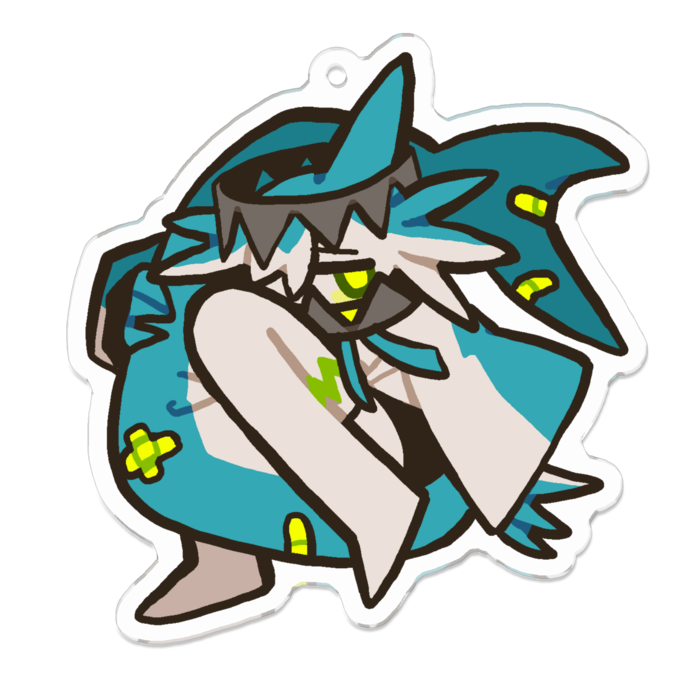 アクリルキーホルダー - 70 x 70 (mm)