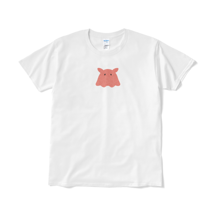 めんだこ（ピンク）Tシャツ - L - ホワイト