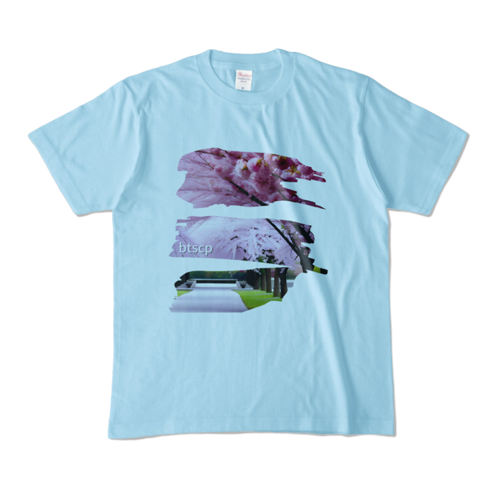 カラーTシャツ - M - ライトブルー (淡色)