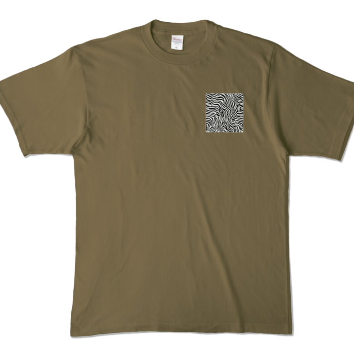 カラーTシャツ - XL - オリーブ (濃色)