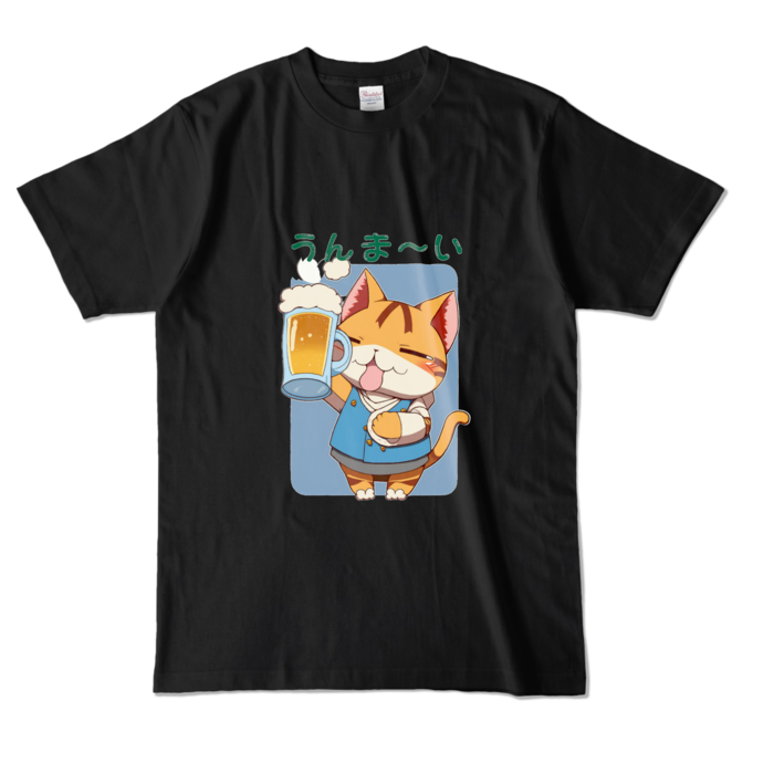 カラーTシャツ - L - ブラック (濃色)